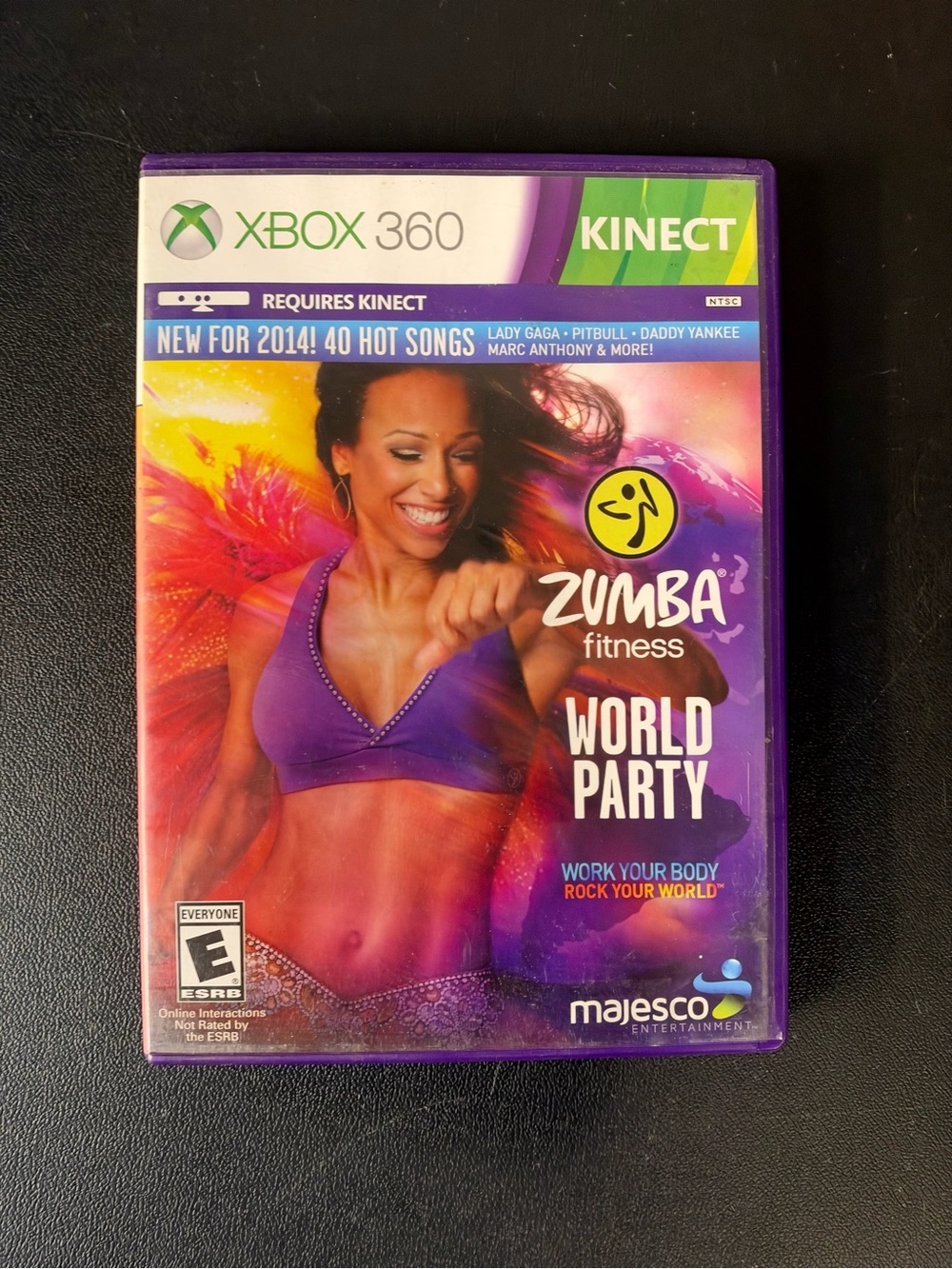 Zumba Fitness World Party Kinect (Microsoft Xbox 360, 2013) CIB
